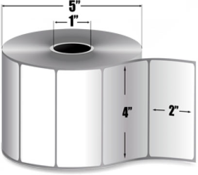 AirTrack® AiRT-4-2-735-1-R Barcode Label