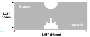Zebra 10035242-R RFID Label