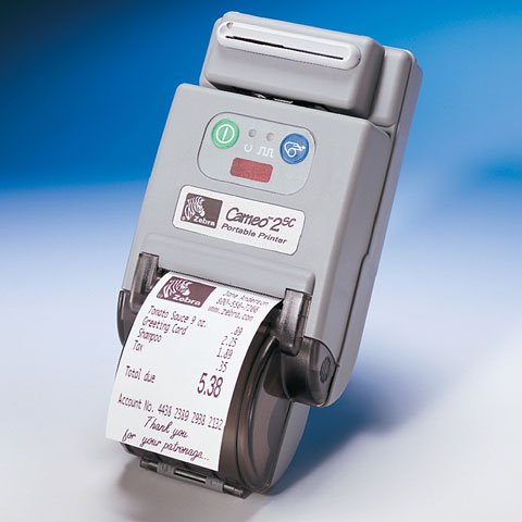 Zebra C2B-0U1A0001-00 Portable Barcode Printer