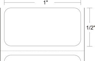 Zebra 10023363 Barcode Label
