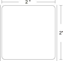 SATO 54SX01003-R Barcode Label