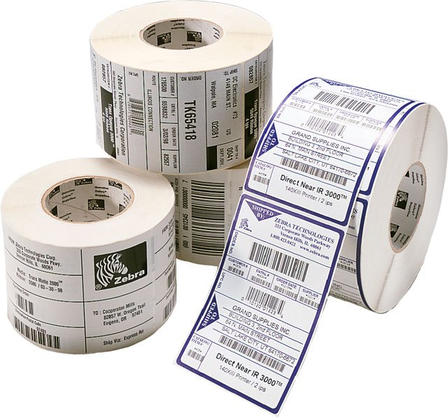 Zebra 72305-R Barcode Label
