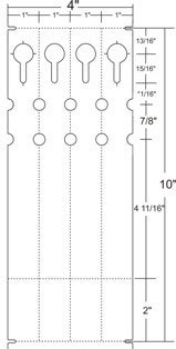 Zebra 69531-R Barcode Label