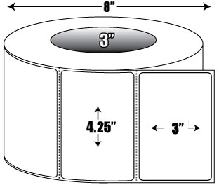 AirTrack® E12362-COMPATIBLE Barcode Label