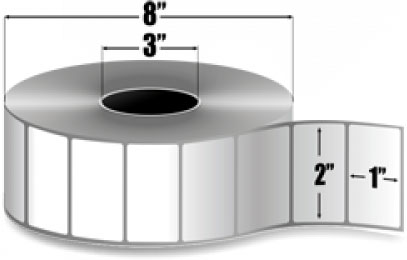 Zebra 10002623-R Barcode Label