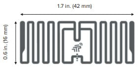 Zebra 10037102-R RFID Label