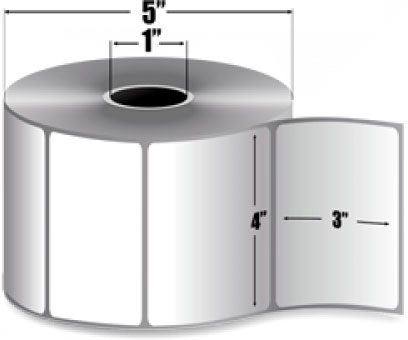 Zebra 82410 Barcode Label