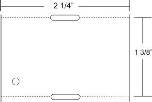 Zebra 10003282-R Barcode Label