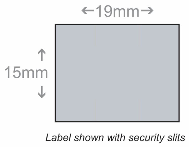 BCI LMN1519GY-1PS-SL Labels