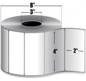 AirTrack® ATT-4-2-3000-3-R Barcode Label