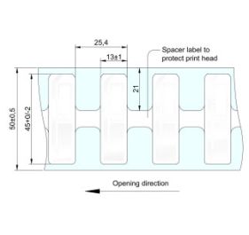 Zebra 10026764 RFID Label