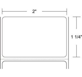 Zebra 10017577-R Barcode Label