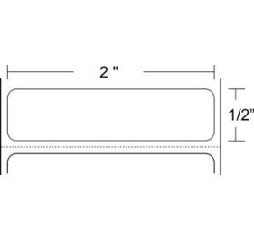 AirTrack® AiRT-2-05-9600-3 Barcode Label