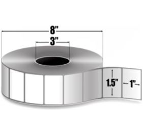 AirTrack® AiRD-15-1-5500-3-R Barcode Label