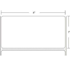 Zebra 10015783-R Barcode Label