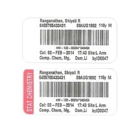 Zebra 10025346 Barcode Label