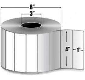 AirTrack AiRT-4-1-5500-3-R Barcode Label