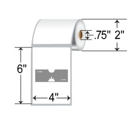 Zebra 10039021 RFID Label