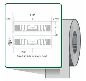 Zebra 10039019 RFID Label