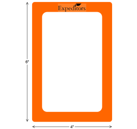 Honeywell E15732 Barcode Label