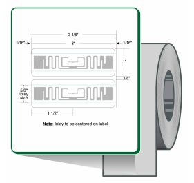Zebra 10038999 RFID Label