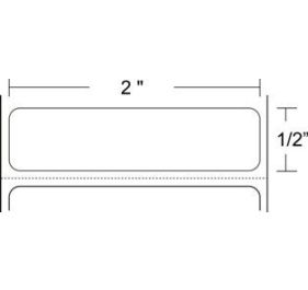 Zebra 10011707 Barcode Label