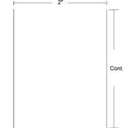 Zebra 10023353 Barcode Label