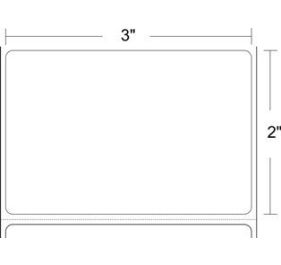 Zebra 10023261 Barcode Label