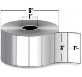 AirTrack® E17012-COMPATIBLE Barcode Label