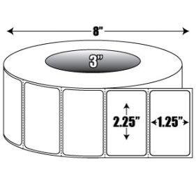 Zebra 72283 Labels