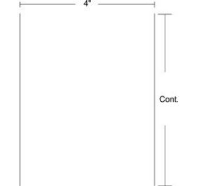 Zebra 10023063 Barcode Label