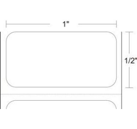 Zebra 10022916 Barcode Label
