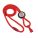 Brady FF-34H-RED Lanyard