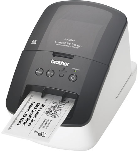 Brother QL-710W Barcode Label Printer