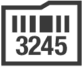 barcode font icon